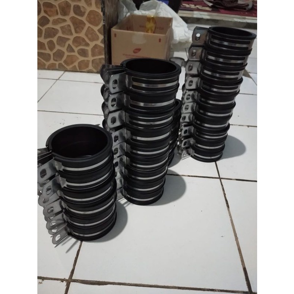 klem knalpot 4inc model wrx