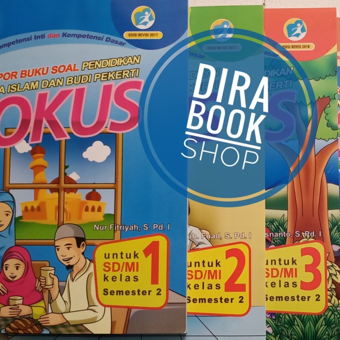 BISA COD Buku Fokus Agama islam semester 2 SD kelas 1 2 3 4 5 - kls 5