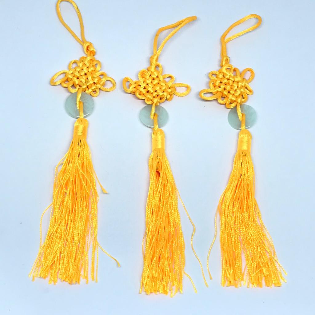 10 PCS - 19 CM TASEL GIOK IMLEK ANYAM / CHINESE TASSEL