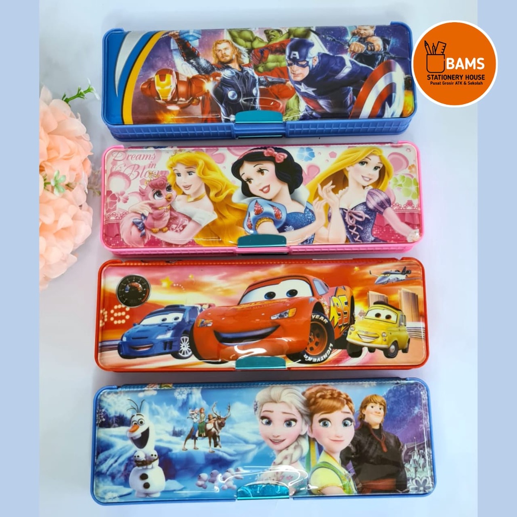 

KOTAK PENSIL MAGNET KARAKTER / Pencil Case Karakter / Pencil Case Magnet