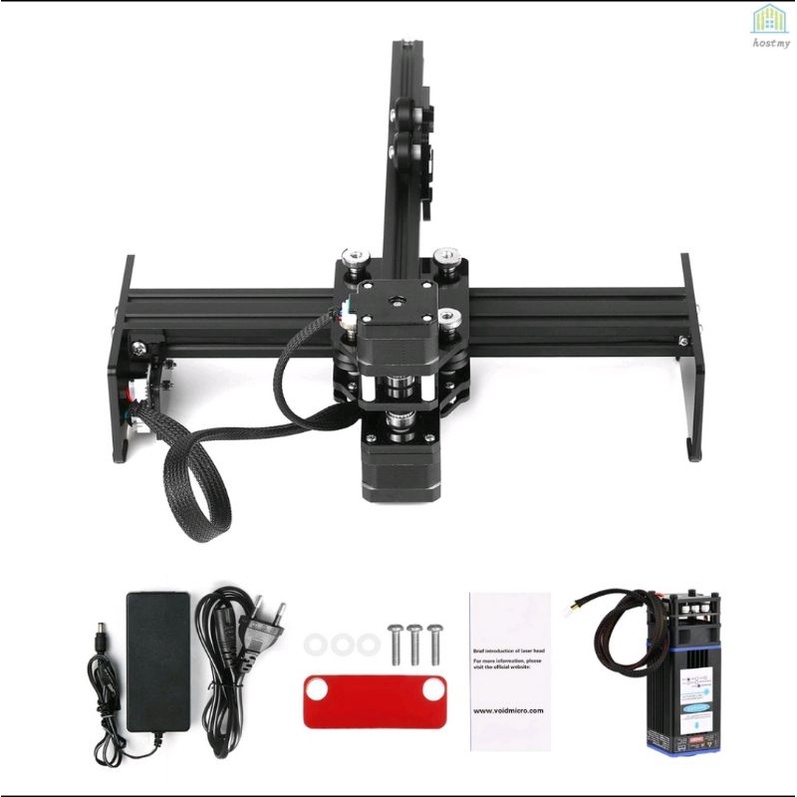 Mesin Ukir Laser Mini Portable 40W 450nm DIY