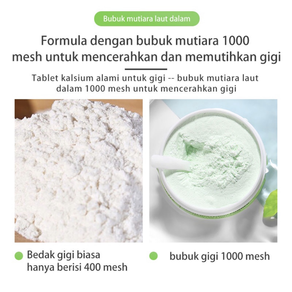 LANBENA Pemutih gigi Teeth Whitening Powder 55 gr pasta gigi Teeth Whitening Pen Removes pembersih karang gigi Oral Hygiene