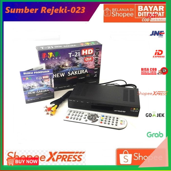 Receiver Parabola Tanaka T-21 New Sakura HD K5S Suport Bisskey PowerVu Tanberg CCCam HDMI