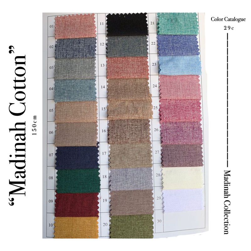 1 Roll Katun Madinah Silky Fodu Arahan Kemeja Koko/Gamis/Tunic/Blouse