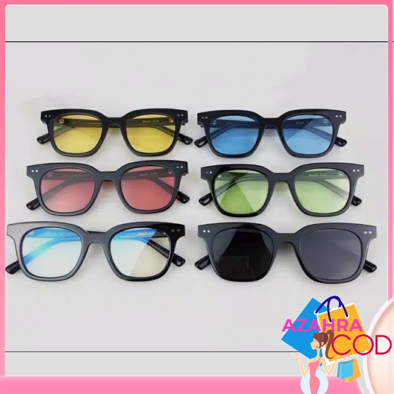 AZAHRA kacamata hitam candy Fashion korea unisex sun Glasses