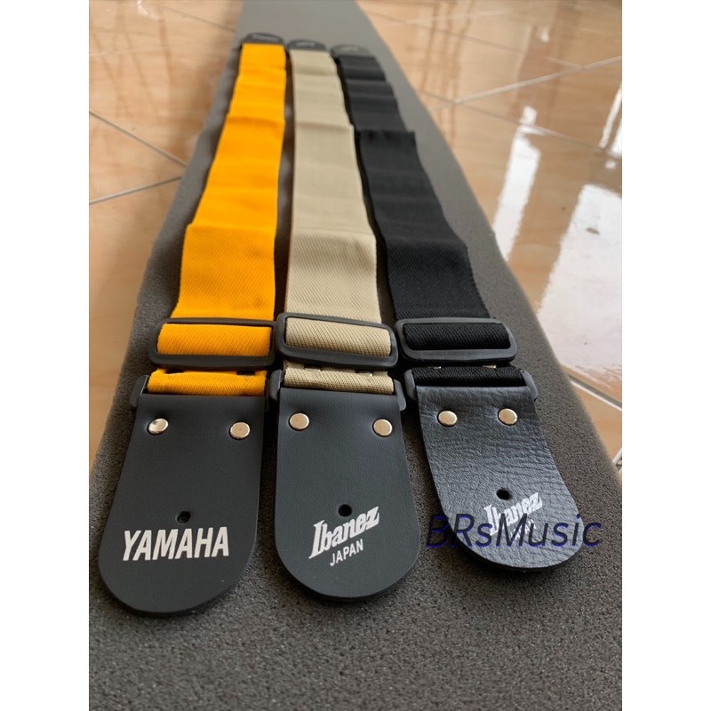 Strap Gitar Model Polos Selempang Sabuk Gitar Ukulele Murah