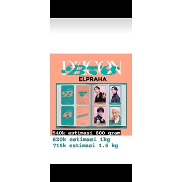 Dicon BTS 102 Photocard Full Set Pre 0rder