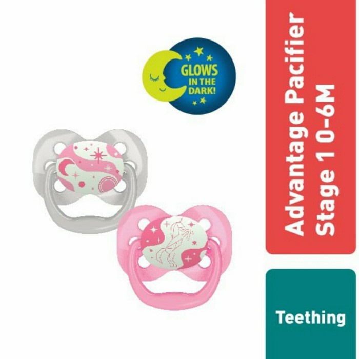 Dr. Browns Advantage Pacifier Glow In The Dark Empeng Bayi Dr Brown