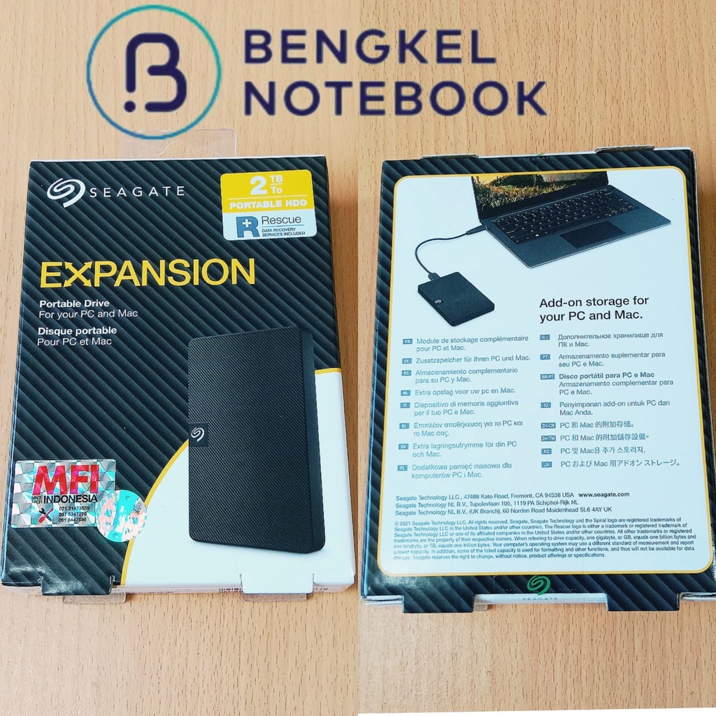 HDD 2TB Black External