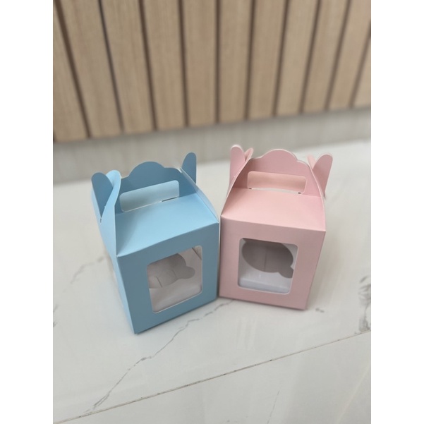 Box Cupcake 9 x 9 x 10,5 cm  (Min Order 5 Pcs)
