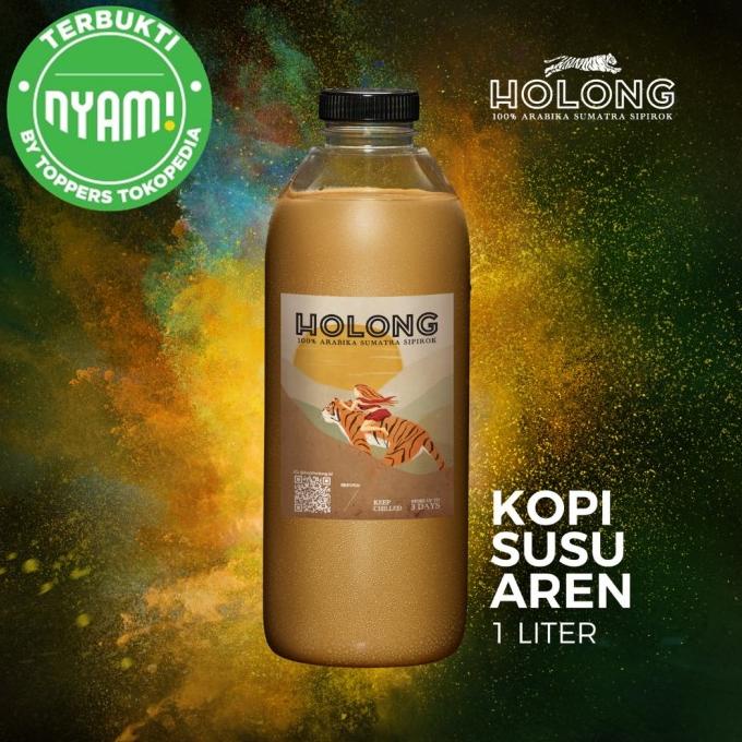 

Kopi Susu Aren Botol 1 Liter - Holong By Narara Coffee - Jabodetabek