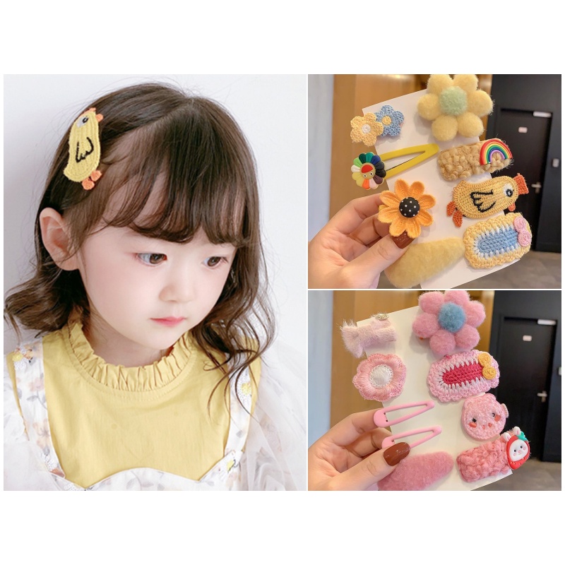 (ISI 4-10 PCS) Jepit Little Star Anak Perempuan / Hair Pin Jepitan Korea Balita Kualitas Import Premium Gaya Aksesoris Babycinnamon