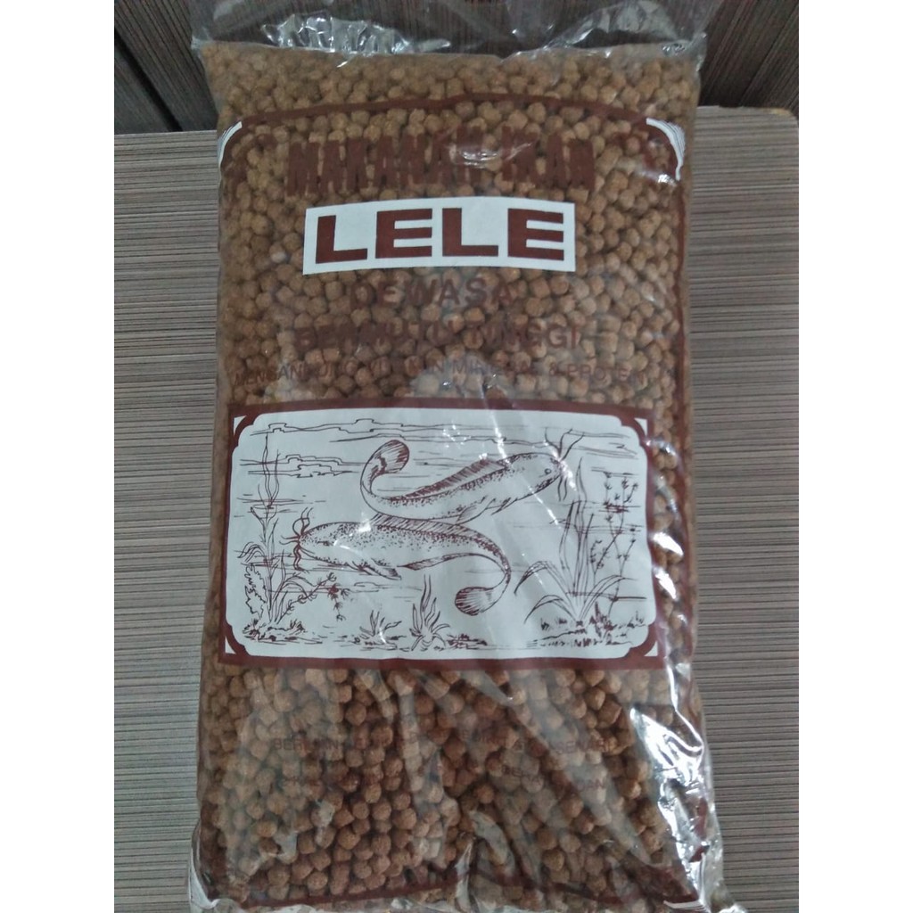 Pakan Ikan lele, nila, mujaer 1 kg