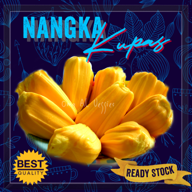 

BUAH NANGKA KUPAS MANIS SEGAR / JACKFRUIT PER PACK ± 300 Gr