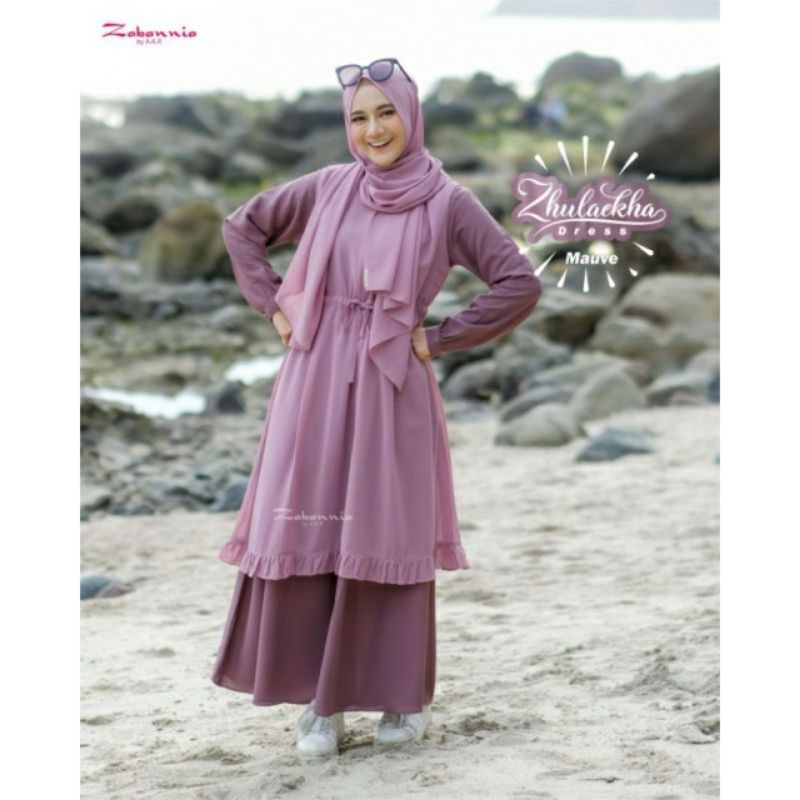 zulaekha dress set by zabannia