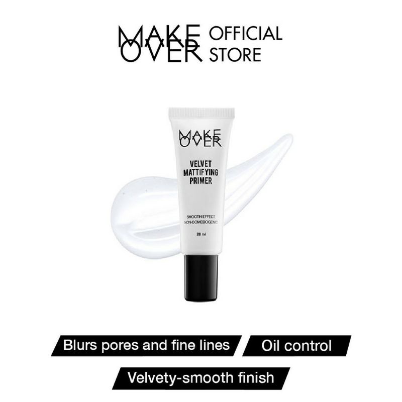 MAKE OVER Velvet Mattifying Primer - Primer Make Over , Make Up Primer , Make Up Base , Primer