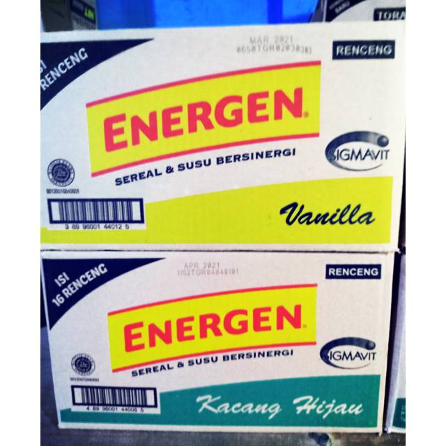 

Energen varian rasa per dus