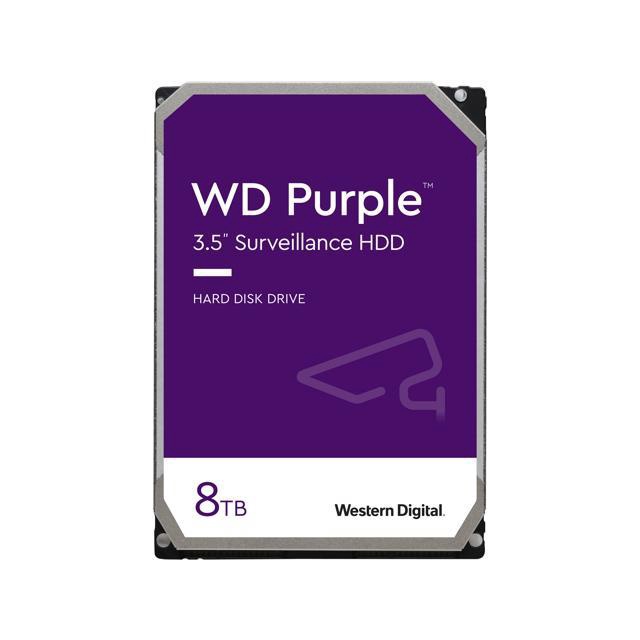 WD PURPLE PRO 8 TB WD8001PURP 3,5&quot; SURVEILLANCE CCTV HDD