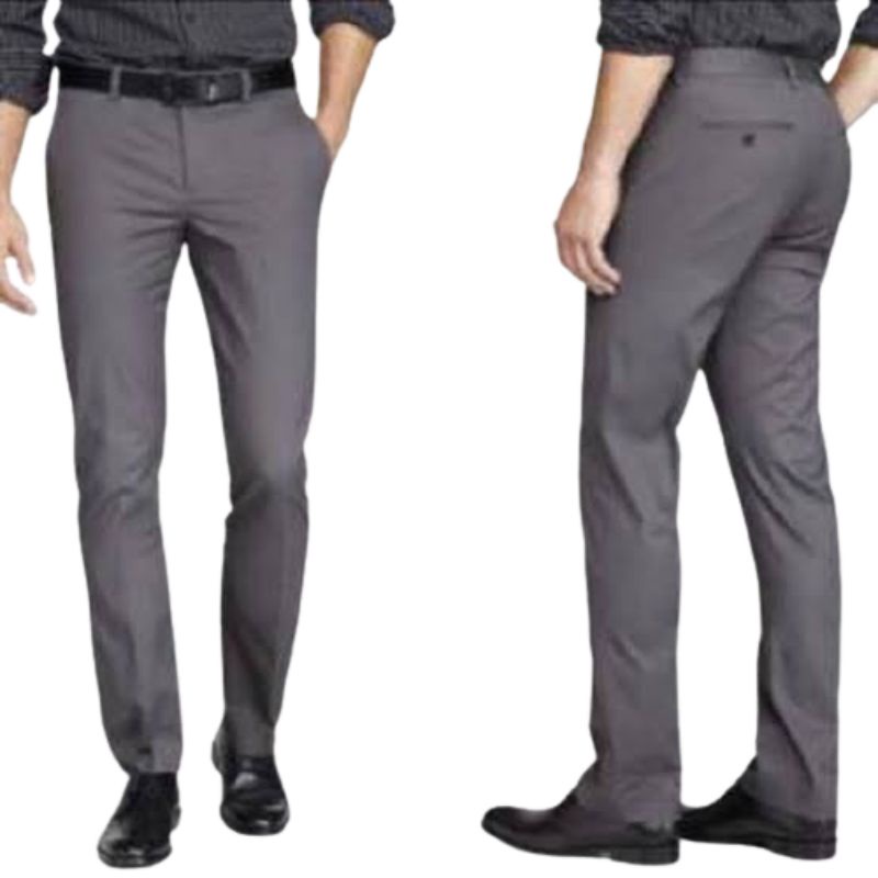 CELANA KANTOR | CELANA SLIM FIT | CELANA BAHAN | CELANA KERJA BAHAN WOLL