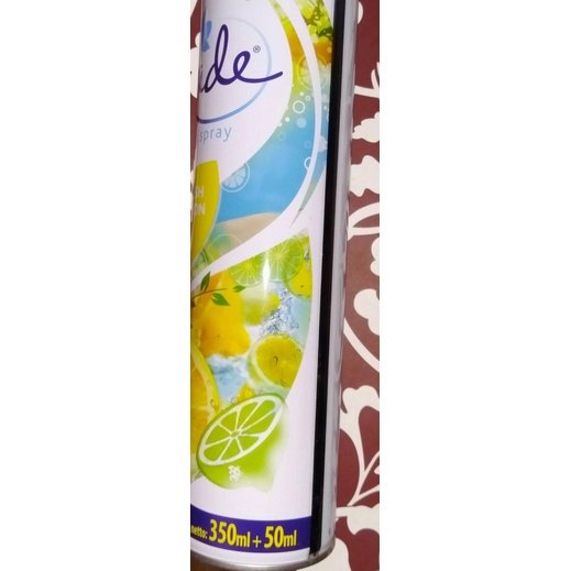 ♦ Pengharum Ruangan GLADE Spray Fresh Lemon (Air Freshener) ►