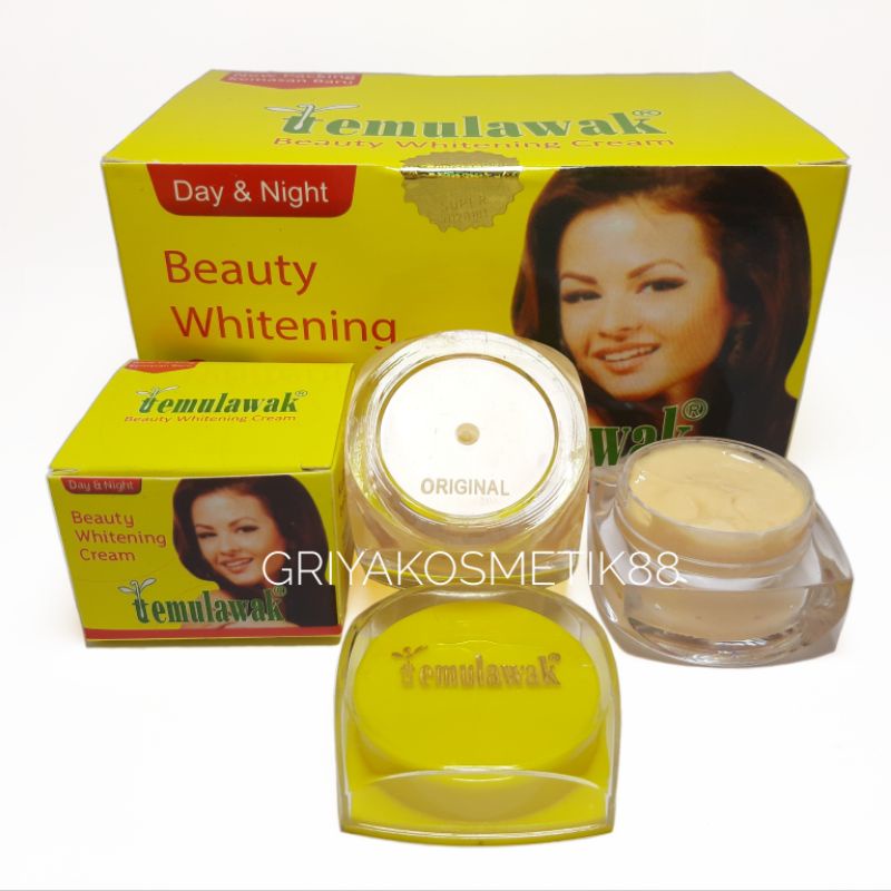 CREAM TEMULAWAK BEAUTY ORIGINAL POT KACA [ LUSINAN ]