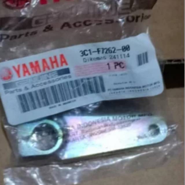 BREKET TIANG REM BESI TAHANAN TUTUP TROMOL BELAKANG VIXION OLD ORI YGP