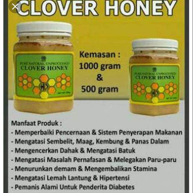

Madu 1/2 kg