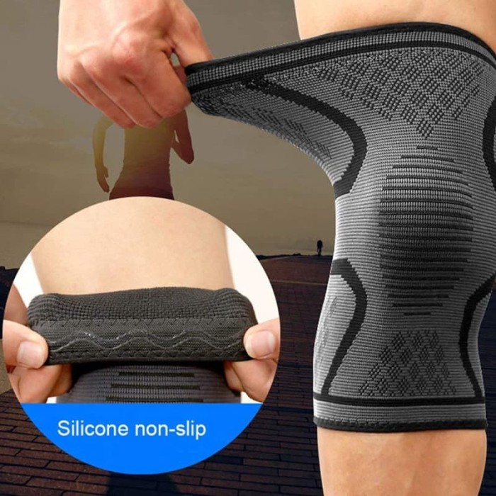 Knee Protector Karet Pelindung Lutut Rubber Knee Pad Support