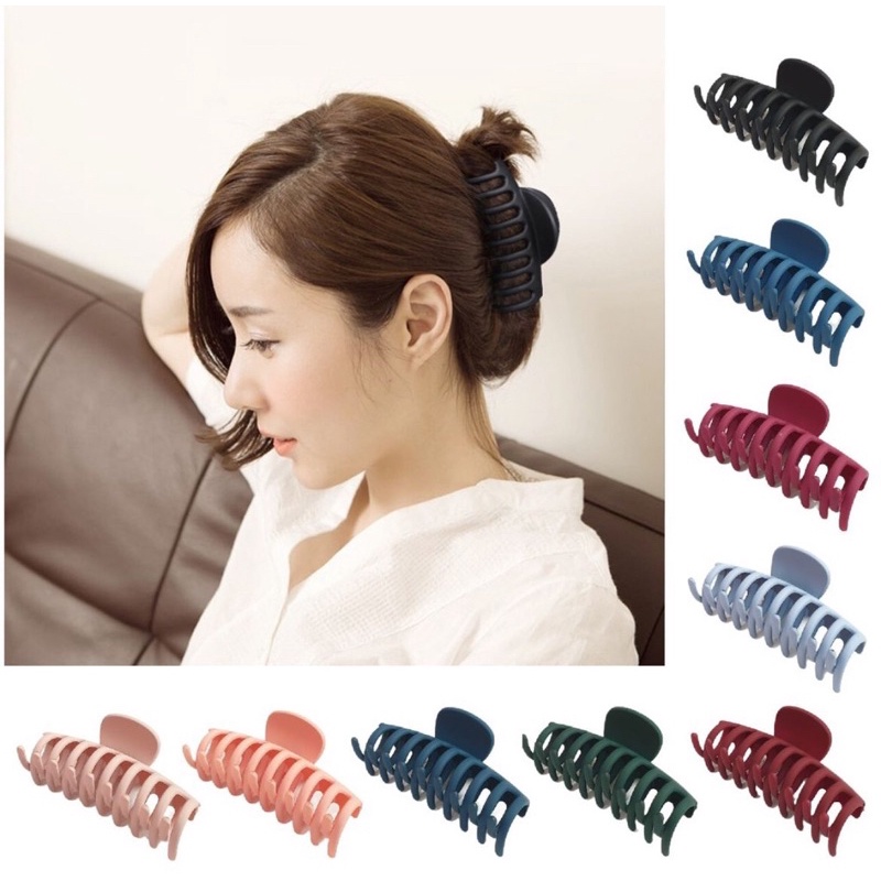 PREMIUM 9CM Jepit Rambut Shark Clip - Jedai Medium &amp; Kuat