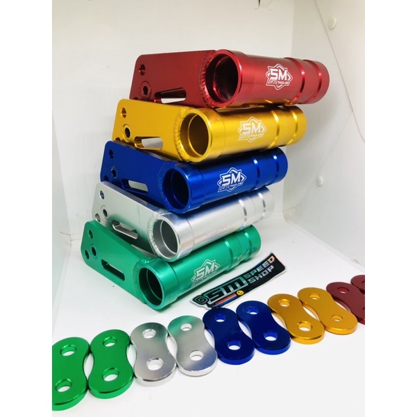 MONTING MESIN MONTING ENGINE MIO DRAG FULL CNC PANJANG 5 CM 3 CM MONTING MESIN LONG UNDUR UNDUR MIO