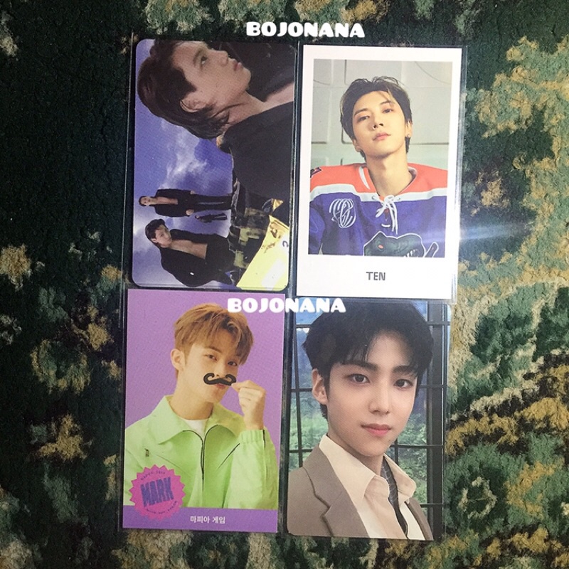 pola ten 90's love, game card mark, ar clip kai solo, pc eunsang x1 fankit (baca desc)