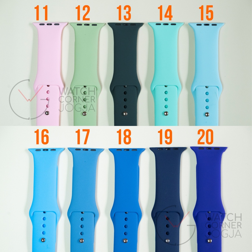 Strap APPLE WATCH IWATCH Sport Band SERI 6 5 4 3 2 1 38/40MM - 42/44MM IWO HW12 HW16 HW18 HW19 HW22