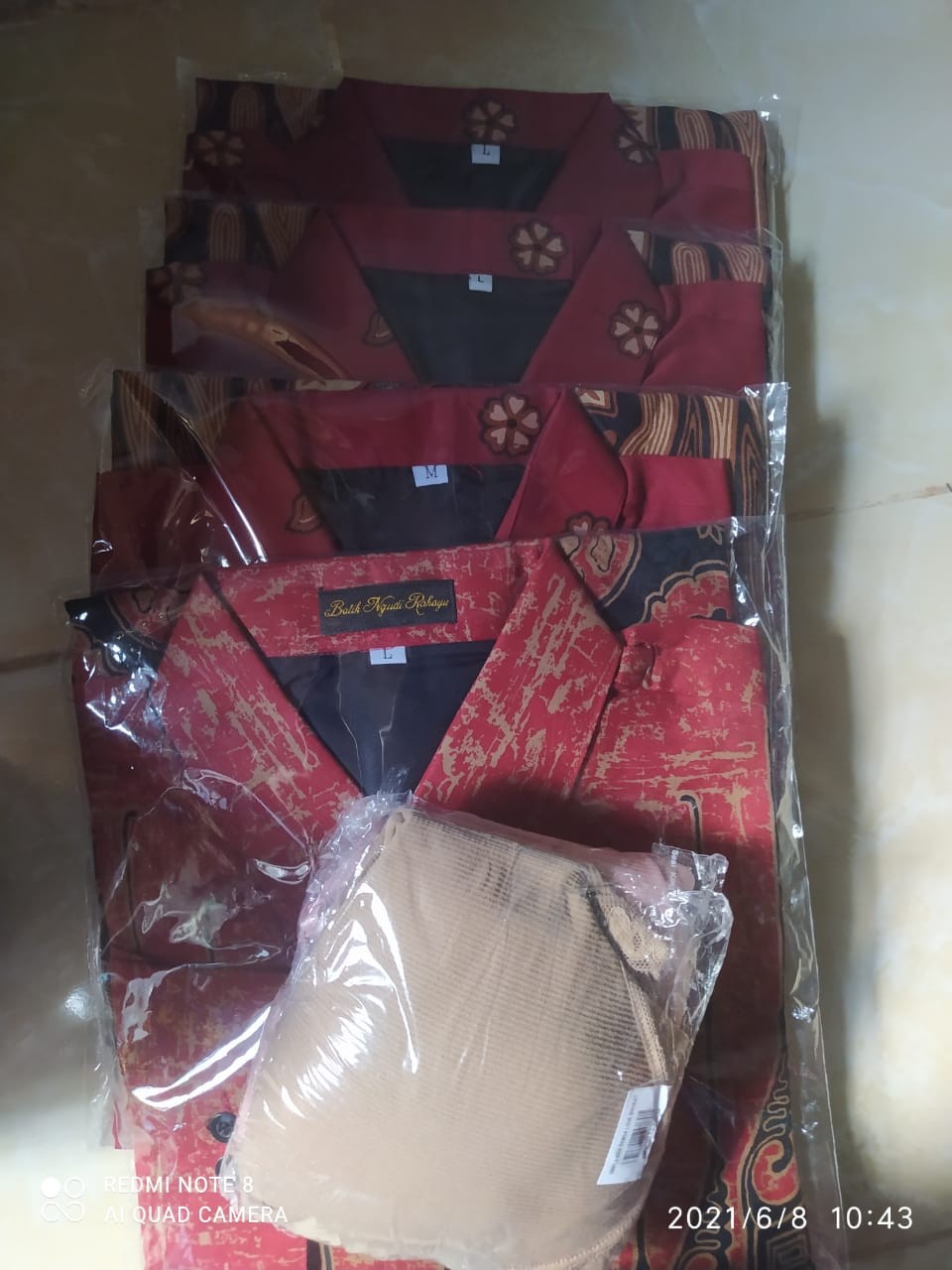 Tirto Utomo Kemeja Batik Pria Full Furing Bahan Katun Halus Primisima