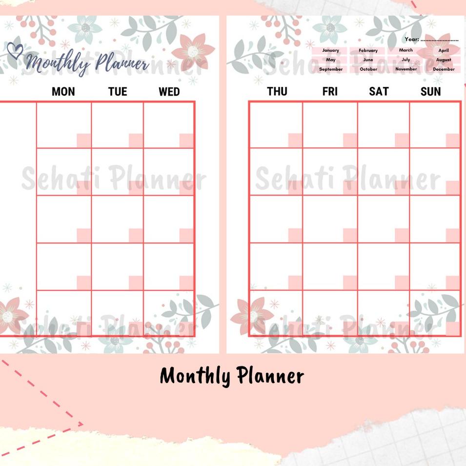[KODE HMHA0] Wedding Planner / Kertas Binder Loose Leaf A5 & B5 / Sehati Planner