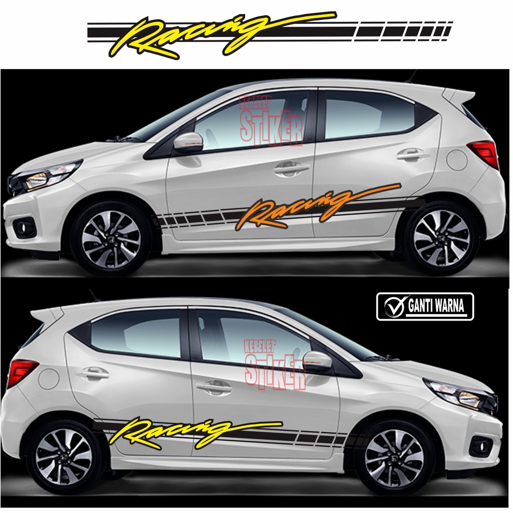 stiker, stiker mobil, agya brio ayla sigra avanza mobilio yaris, cutting stiker mobil, stiker varias