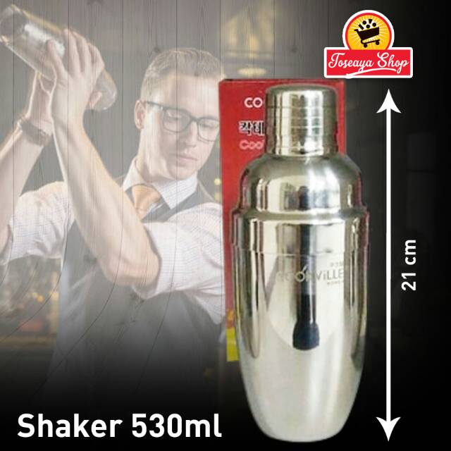 

Shaker Stainless 530-Alat Pengocok Minuman