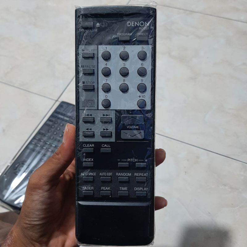 REMOTE REMOT DENON RC-251 ORIGINAL ASLI