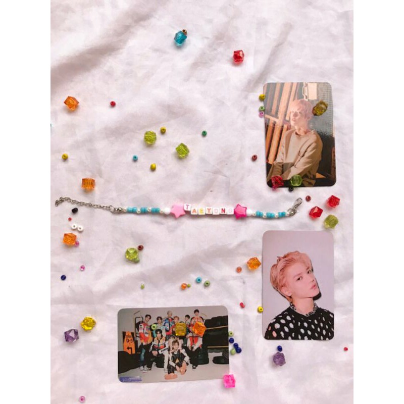 beads custom nama / beads bracelet nama /beads kpop / gelang kpop custom