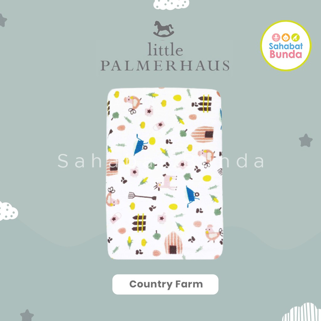 LITTLE PALMERHAUS Handuk Bayi Anak Tottori Premium Baby Towel NEW COLOR-Country Farm