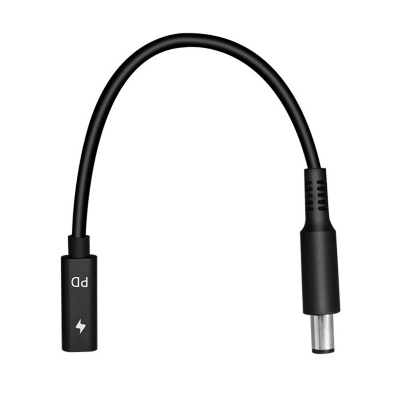 Kabel Konverter Usb Tipe C Ke 7.4x5.0mm Dc Jack Untuk Dell Latitude E7406 E7450