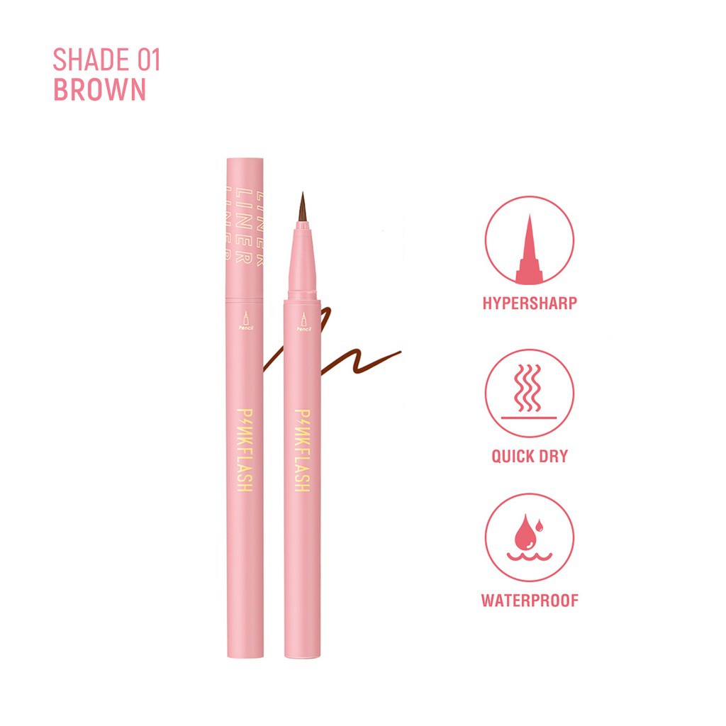 (READY &amp; ORI) Pinkflash Pink Flash Quick-Drying Liquid Eyeliner E05 E 05