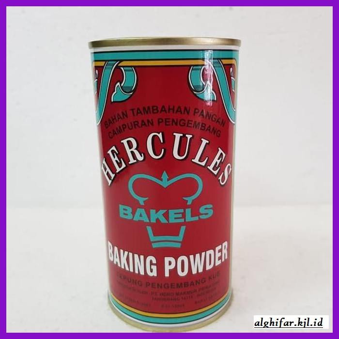 

Redwop-Gnikab- Hercules Baking Powder Double Acting 450G -Hallall.