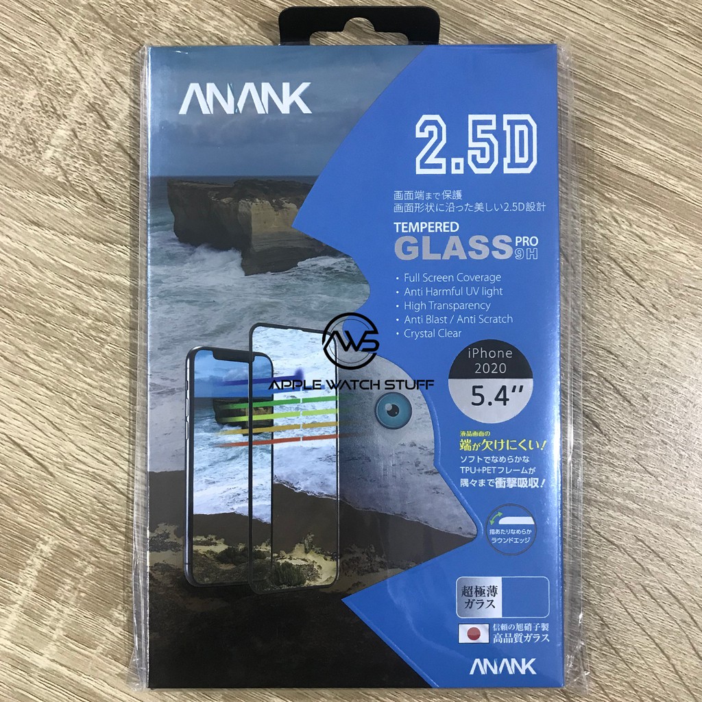 Anank Eyesafe 2.5D Reinforced Edges Tempered Glass for iPhone 12 Mini/ 12/ 12 Pro/ 12 Pro Max