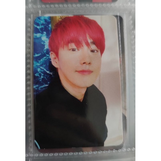 EXO suho junmyeon obsession ver photocard pc official