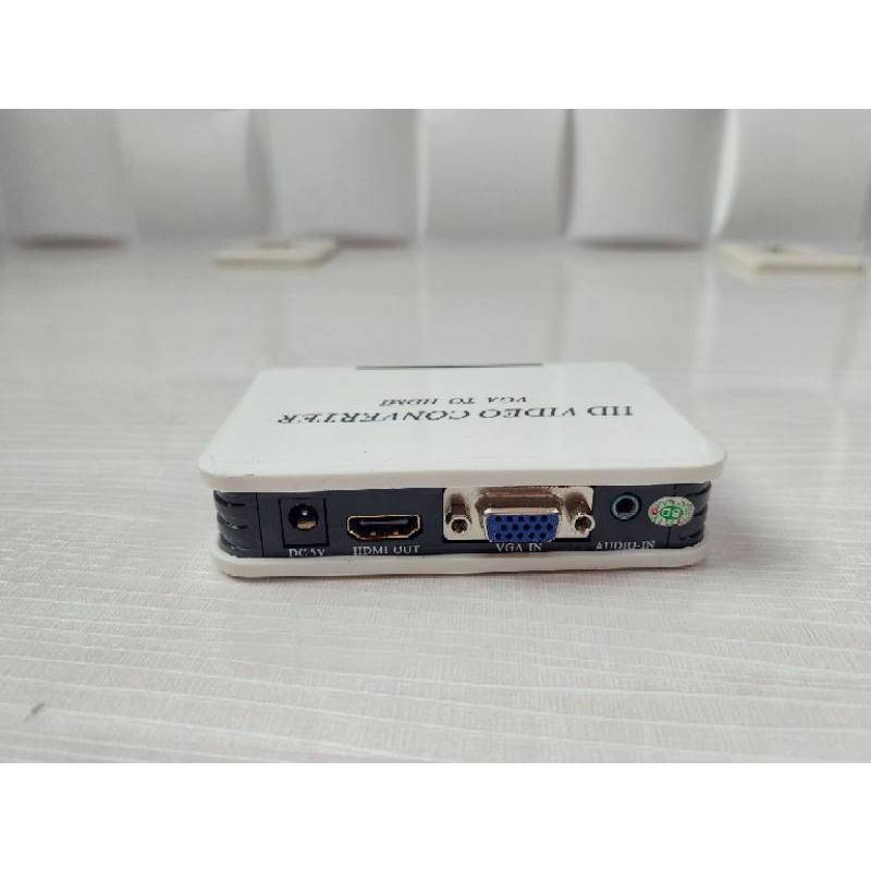 Converter VGA to HDMI box with audio + PLUS ADAPTOR