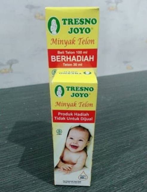 (2pcs)minyak telon tresno joyo 100 + 30 ML/ minyak telon bayi