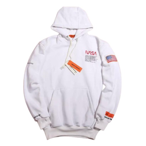 Jaket Sweater Hoodie NASA STRIP Pria Wanita Original - Nasa Original