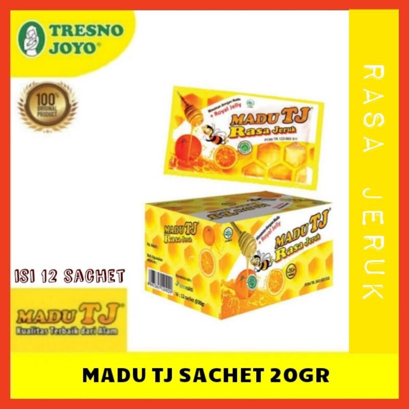 

Madu TJ Sachet Rasa Jeruk [12 sachet]