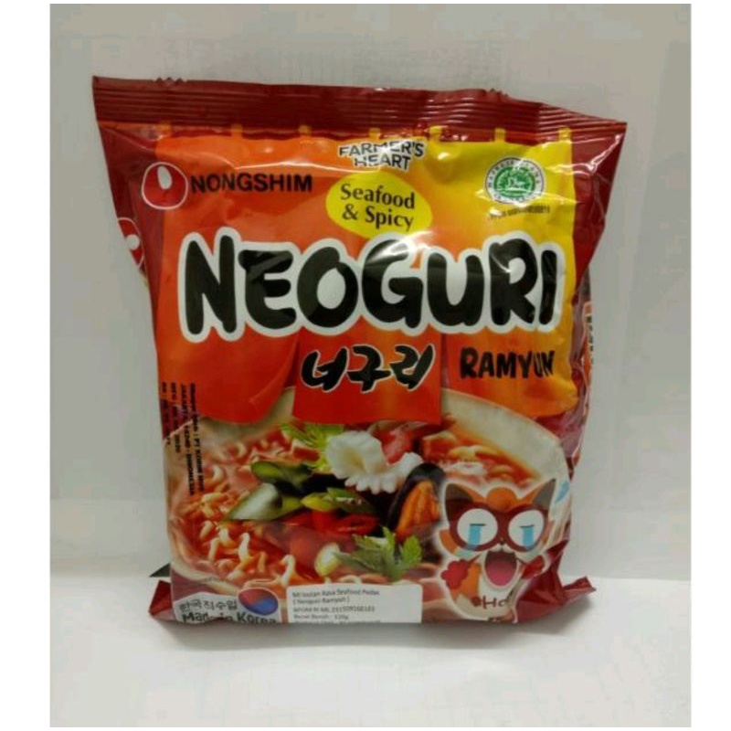 

NONGSHIM NEOGURI MIE INSTANT KOREA 120g / MIE IMPORT