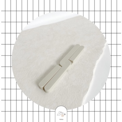 TIDYU White Silicone Foldable Trivet | Tatakan Lipat Silikon